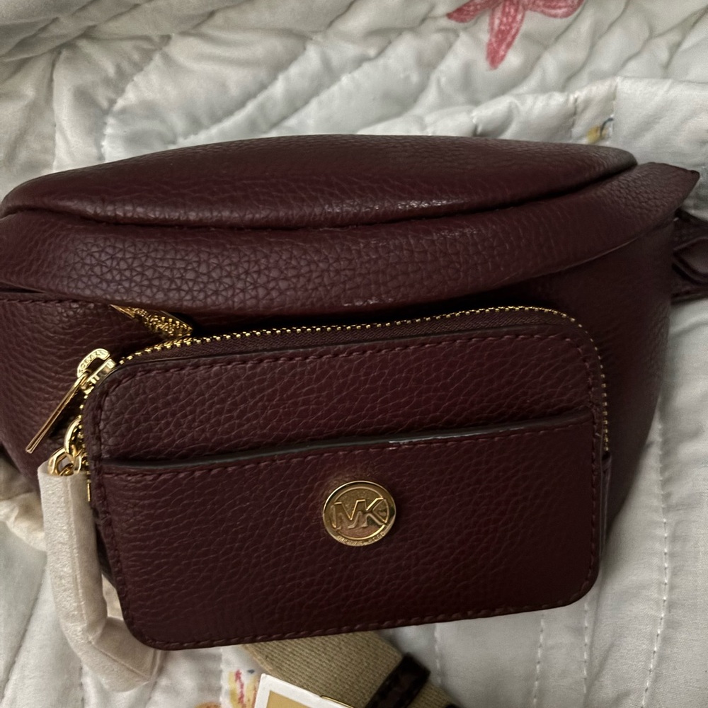 Michael Kors Dark Red Crossbody Bag